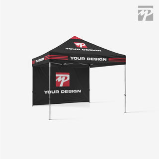 10'x10' Tent Bundle 2 - Tent Top + Frame + Full Wall